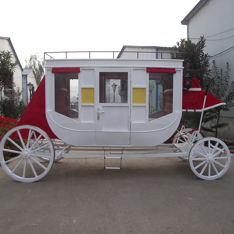 
American retro style Eastern Style Stagecoach horse carriage 