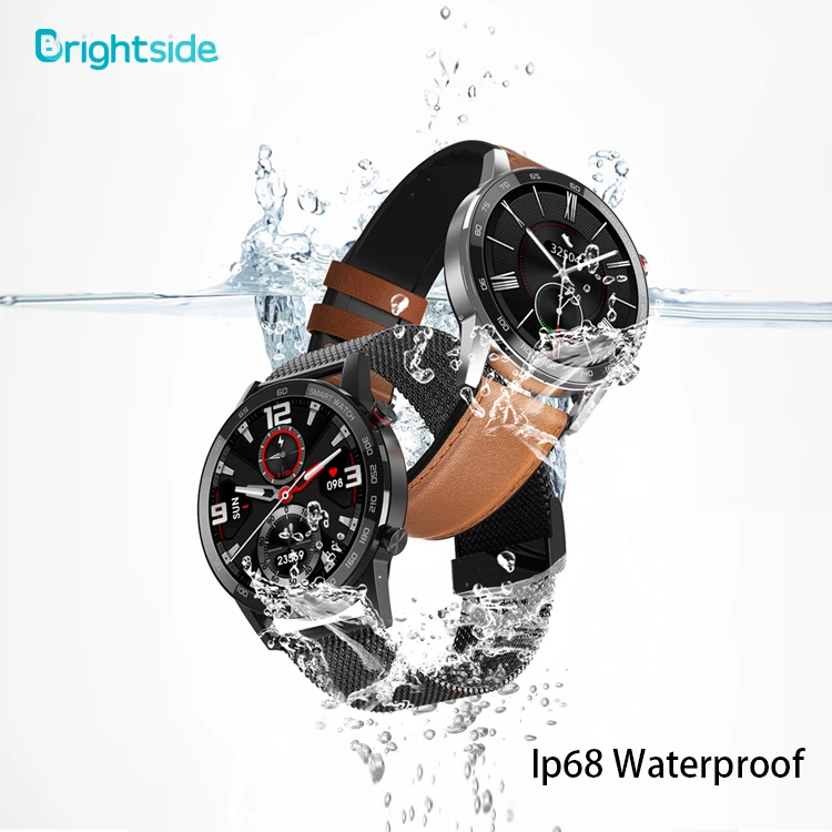 

Brightside DT95 IOS Android System Heart Rate Step Count Smartwatch Ip68 Waterproof Sports BT Call Smart Watch Ip68