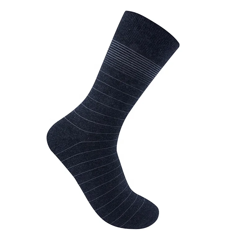 

Hot sale black men socks custom knitted socks dress socks with logo customize