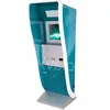 Fashionable landscape information kiosk fashion-design self-service ticket with printer fashion stand alone touch