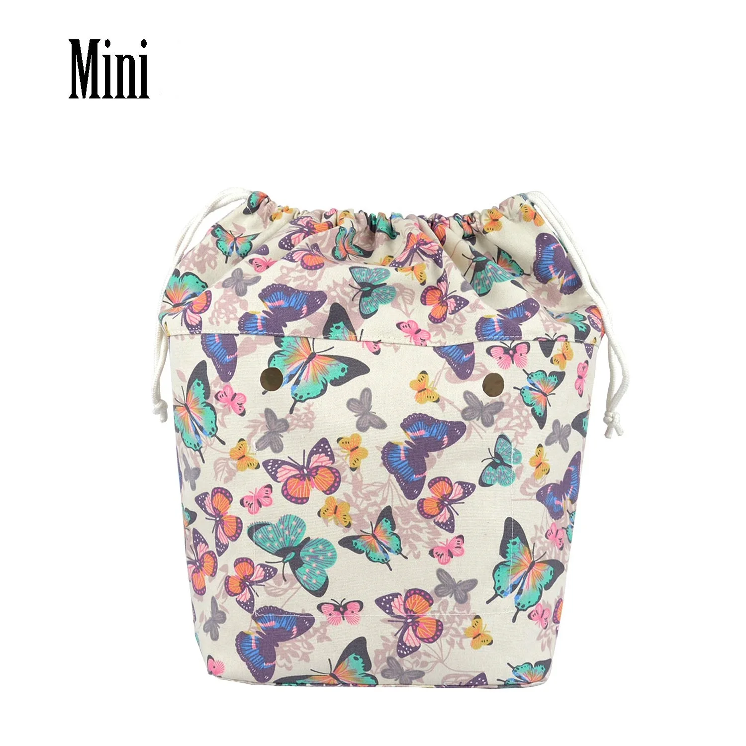 

New design Large Capacity Drawstring Colorful inner obag pocket for O bag mini