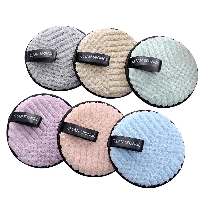 

Super Microfiber Cloth Makeup Remover Pads A Magic Cosmetic Eraser Reusable Makeup Mitt