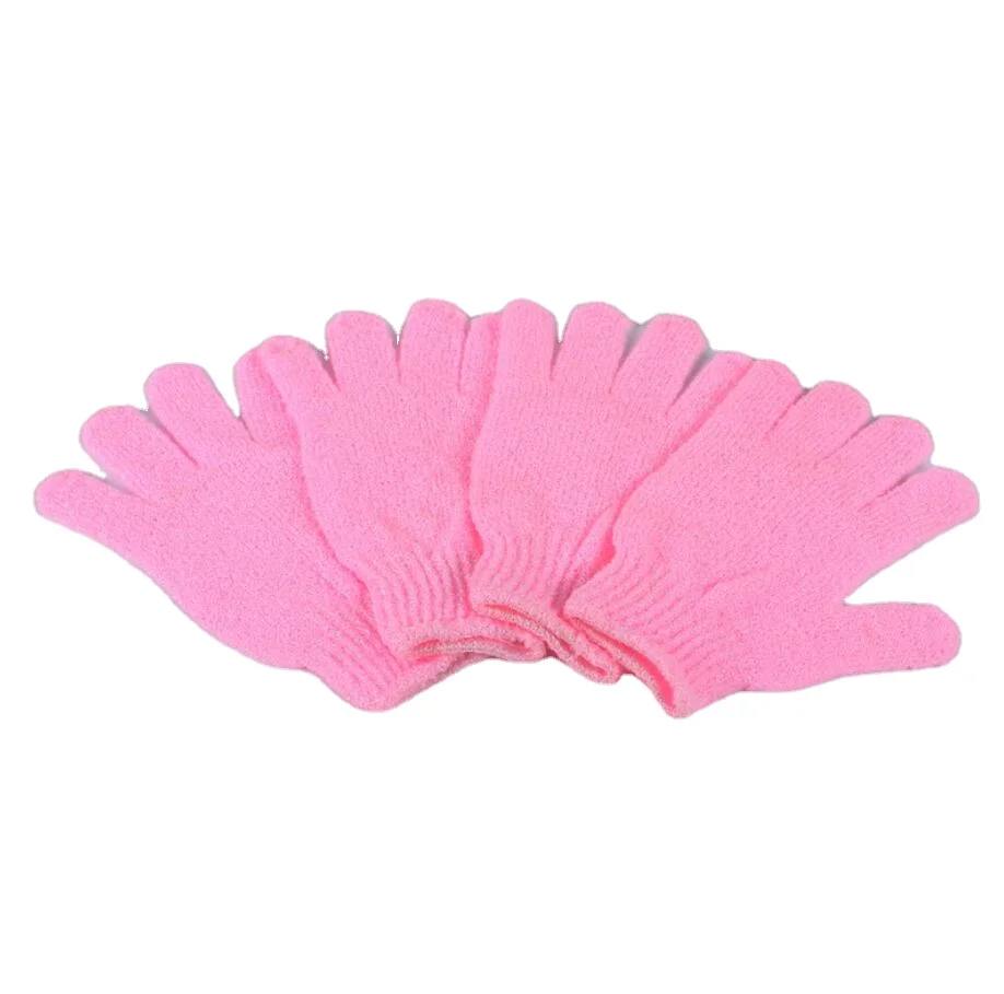 

13g Wholesale Pink Nylon Exfoli Bath Mitt