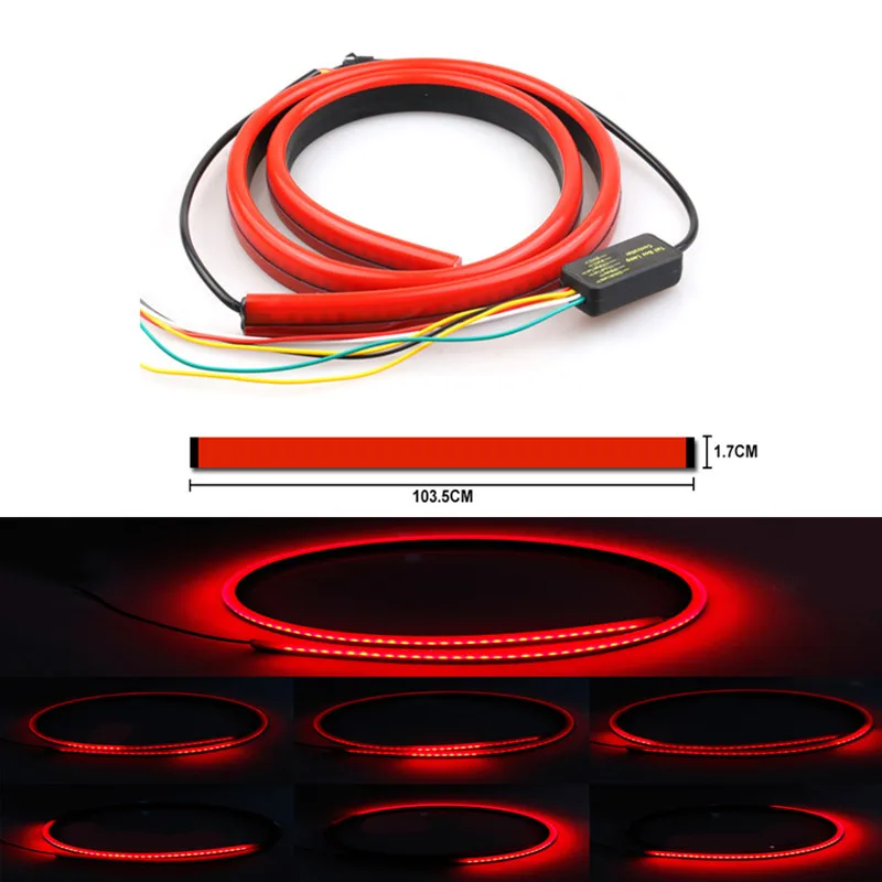 1meter Red flexible led drl st	