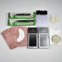 

Lash factory wholesale all kinds of eyelash extension training kits lash tools kit accessories