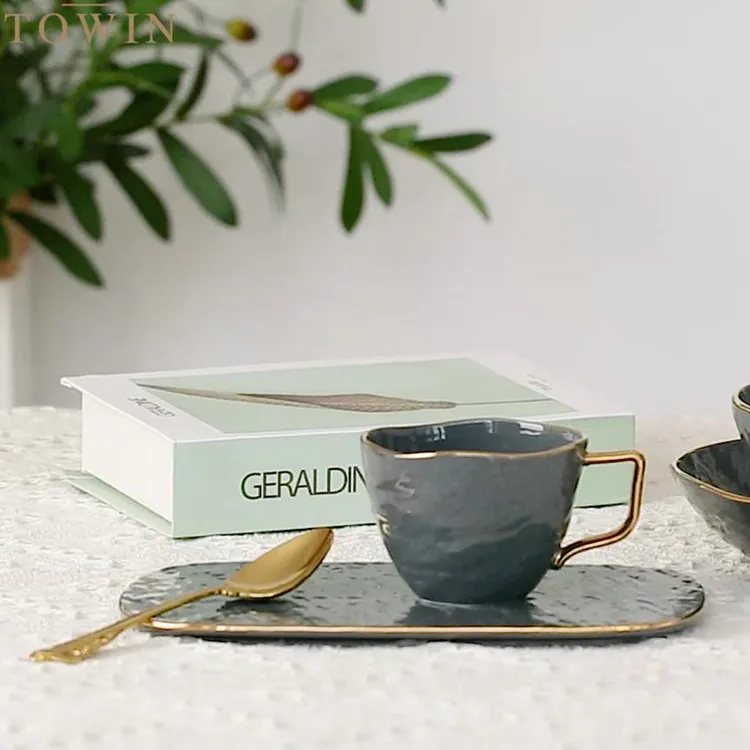 Hot sale good price cheap custom luxury gold line decorative ceramic coffee cup and saucer.jpg