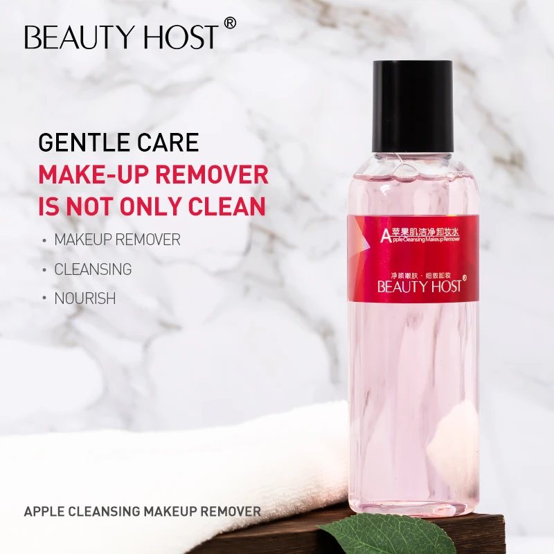 

OEM Private Label Natural Apple Extracted Face Makeup Remover Deep Facial Cleanser