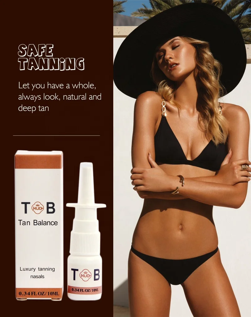 

New Product Wheat Skin Color Self nasal tanners 10ml M2 nasel tanners spray for effective bronze