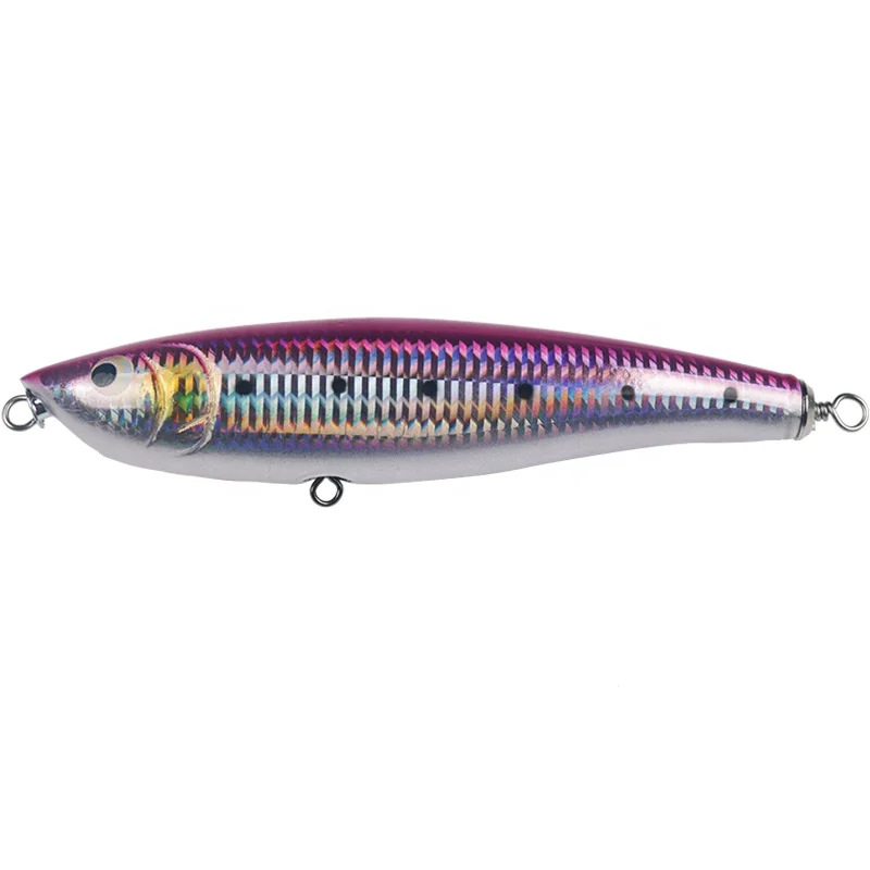 

Yajie outdoor wooden pencil fishing lure shad lure mackerel lure fishing tackle, 3 colors