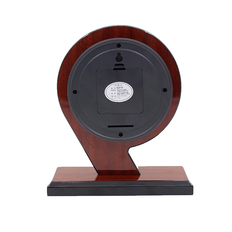 
Personality creative number 9 classic antique wooden clock 