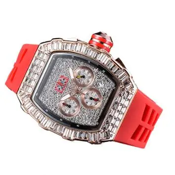 

Dropshipping 2020 Best Selling Products RM Wristwatch For men Diamonds Fashion Quartz Watch Relogio Masculino Ice Out Watches, 12 colors