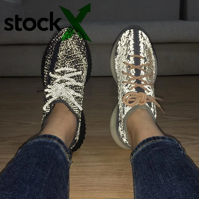 

Factory wholesale male and female casual shoes in stock yeezy 350 brand shoes, Black