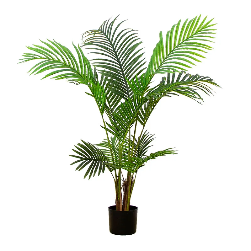 

Cheap Wholesale Artificial Green Decorative Tree Artificial Plastic Palm Tree For Sale