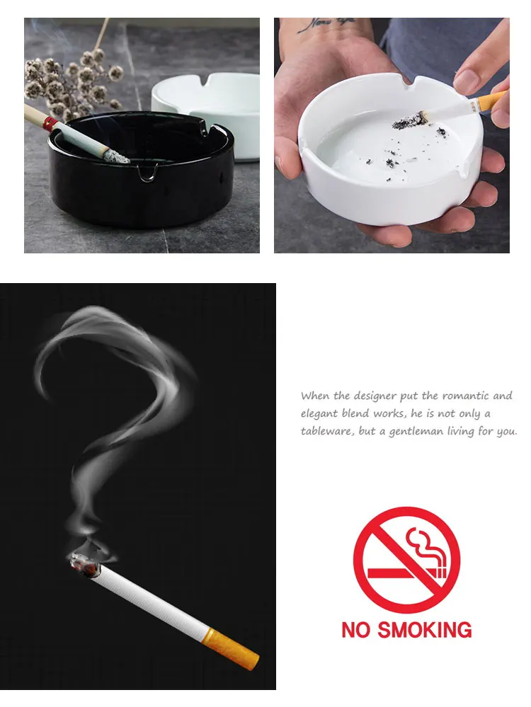 ceramic ashtrays for cigarettes
