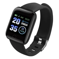

2020 Sport Smart Watch Men Women 116 Plus D13 Smartwatch Waterproof Fitness Tracker Blood Pressure Heart Rate For Android IOS