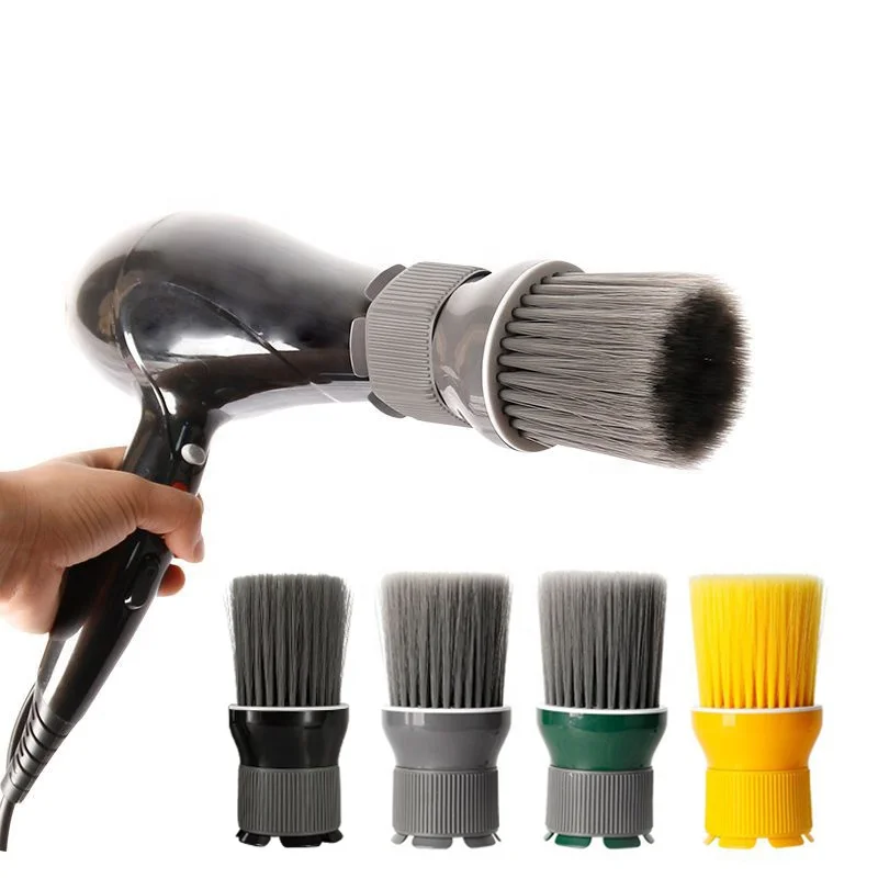 

New Arrival Multi-functional Hair Cutting Dryer Brush Barber Fade Brush Salon Cleaning Neck Duster Brush custom package