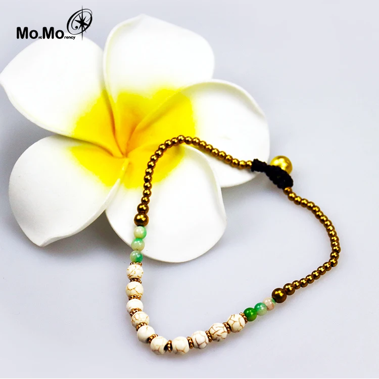 

New Arrival Summer Beach Bohemian Charm Foot Anklet Jewelry For Gifts, Red, blue, white, colorful