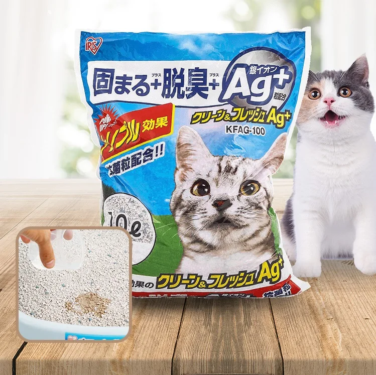 

Top quality Best Cat cleaning Eco-friendly Bulk Dust Free Bentonite Clumping Cat Litter for Sale