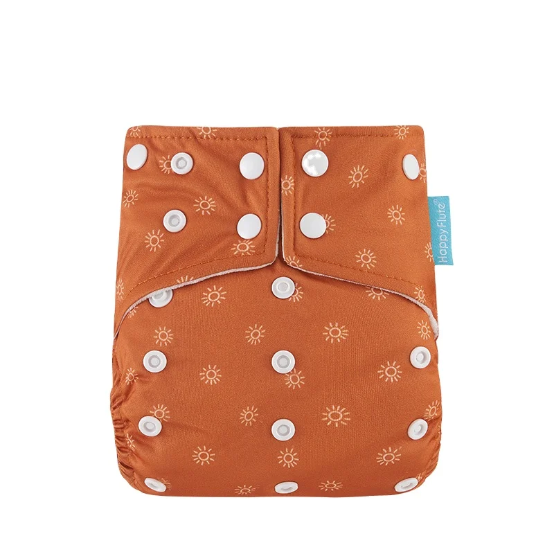 

Happyflute Velvet Aio Diaper Reusable and Washable Cloth Diaper Pul Waterproof Baby Nappy Manufacturers, Colorful