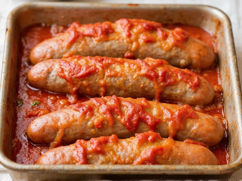 baked italian sausage