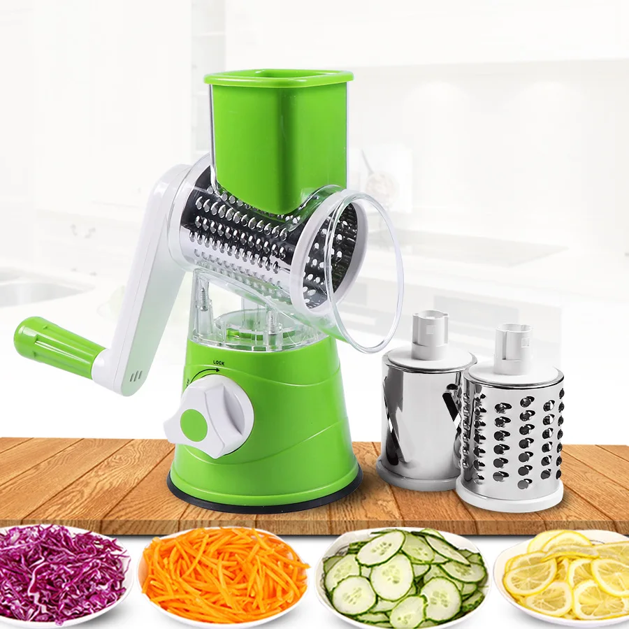 

Chrt In stock spiral mixer Multi-function Broken vegetable Hand Roll cutter slicer shredder