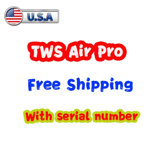

Free Shipping Original Logo Air 3 Rename GPS Airoha 1562 Gen 3 Earphone TWS Air Pro 3 BT Wireless Earbuds Airs Pro 3, White