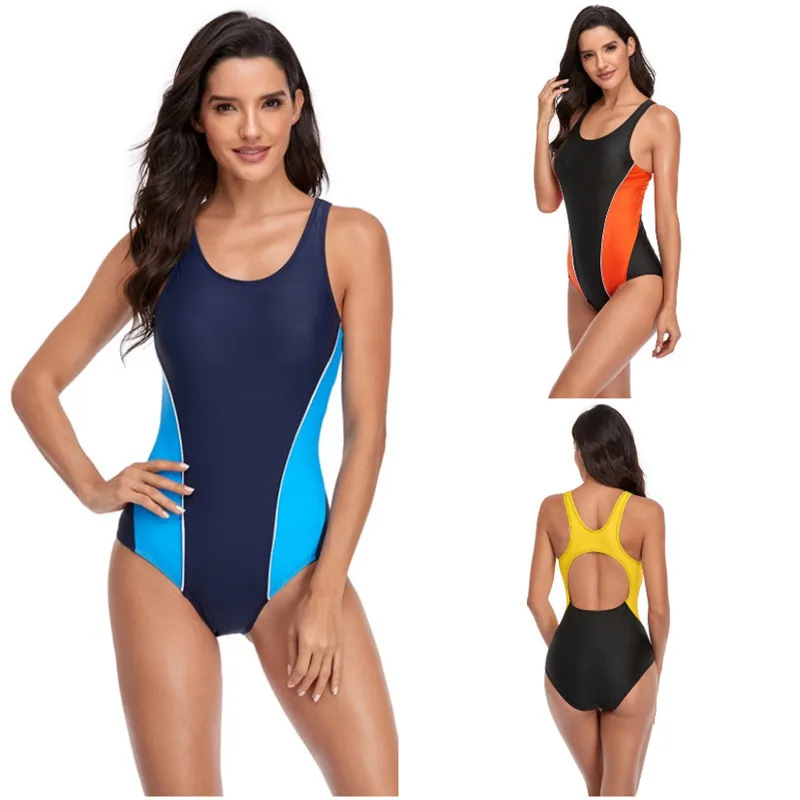 

FH223 Swimsuit Surfing Color Changing Swimsuit Swimwear & Beachwear Contrast Women Swimwear