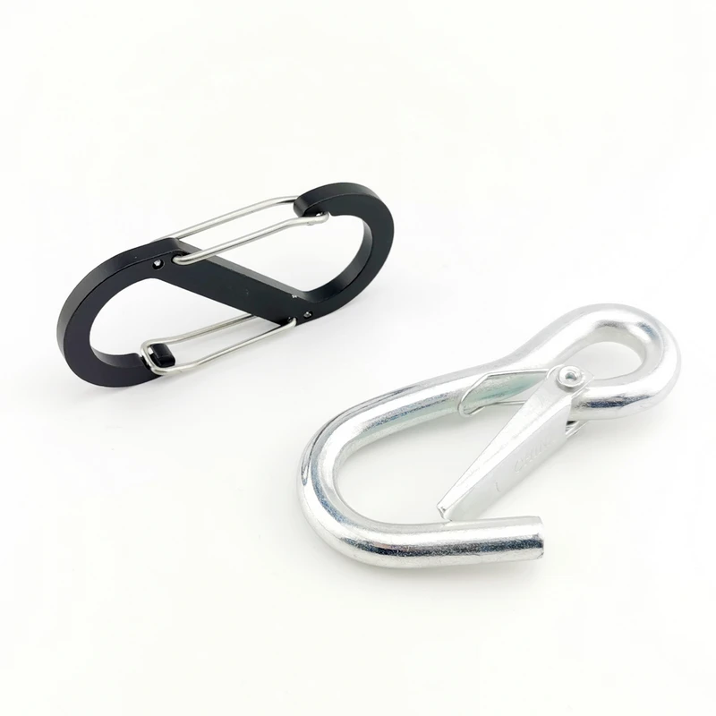 S Biner Stainless Steel Dual Carabiner. S Biner carabiner Snap Hook