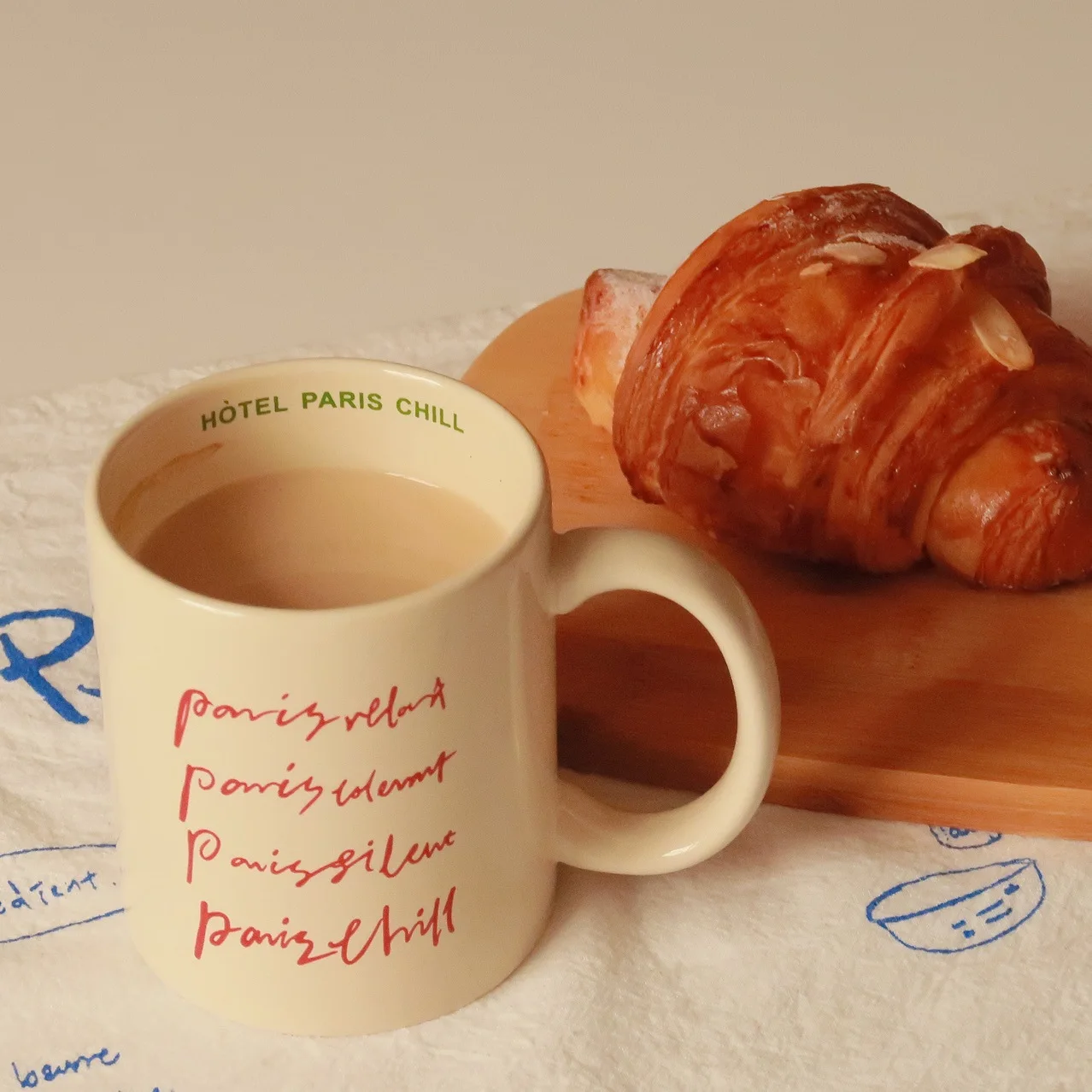 

ins hot selling amazon Creative ceramic Cream yellow mug large capacity ceramic INS original retro French office coffee mug, Silver/blue/yellow/green