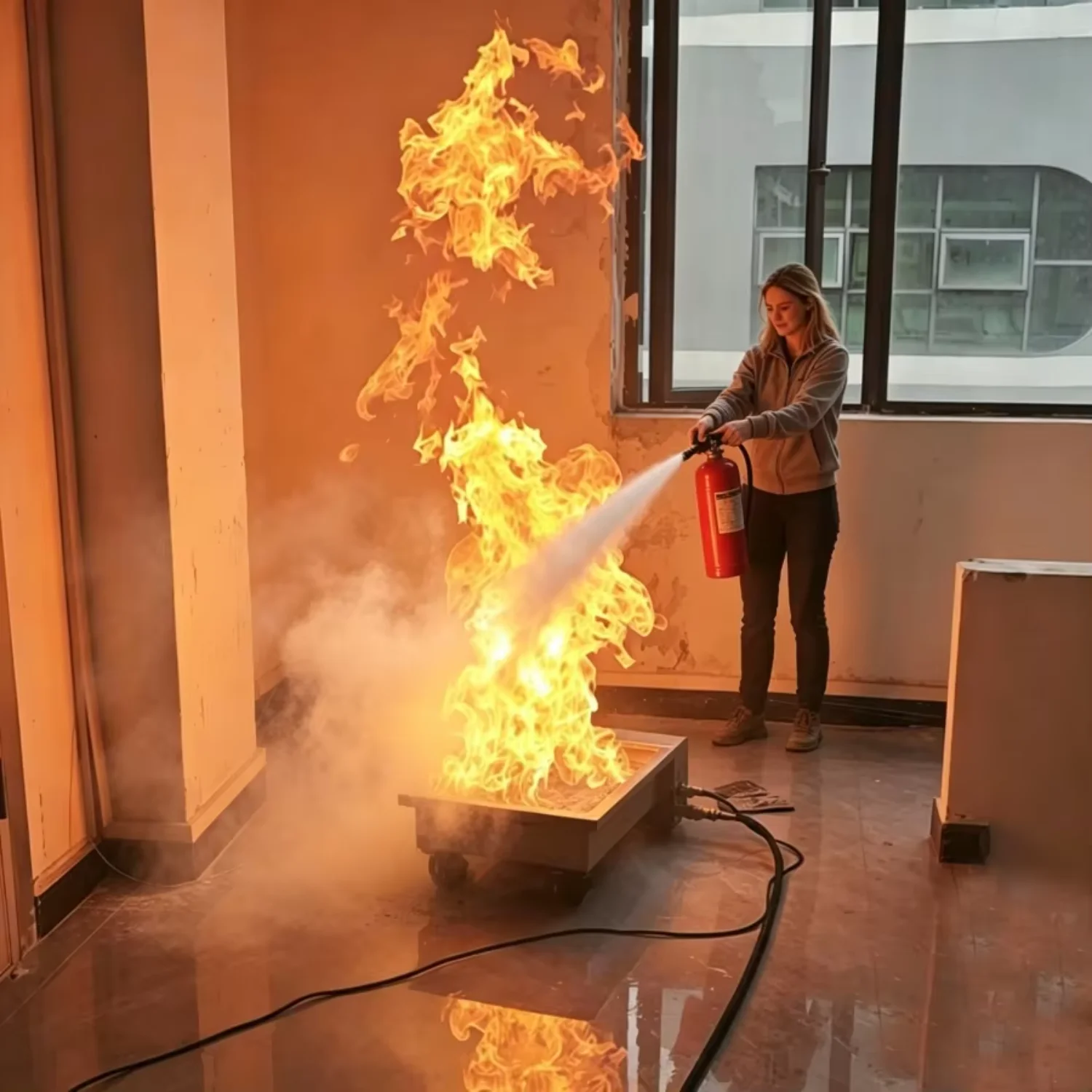 Cladding Fire Simulators Real Fire Stainless Steel Fire Simulator Flame Generator Water-Based ...