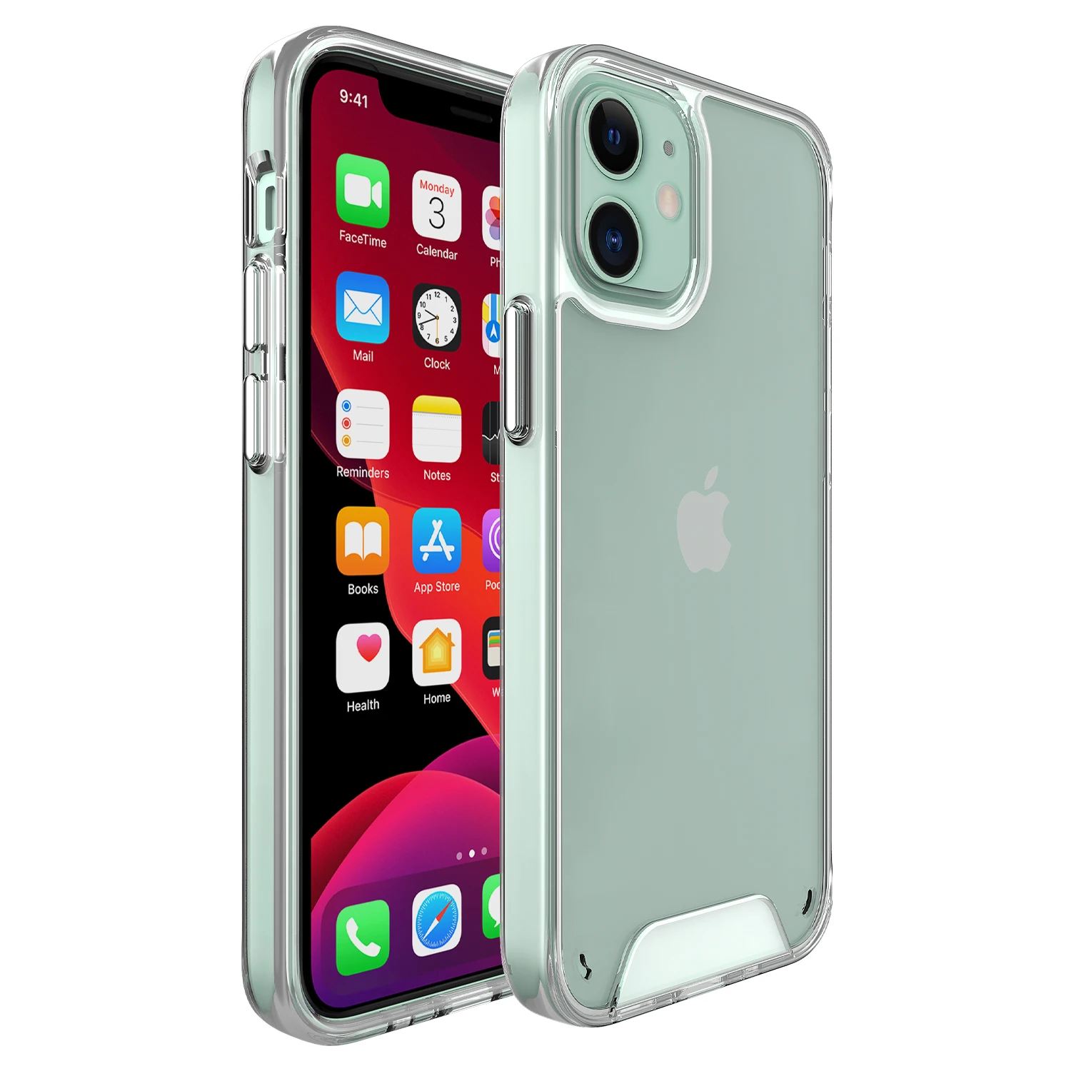 

Current Transparent Popular Hard Clear Acrylic Space Mobile Cell Phone Case For iPhone 12 Mini 11 Pro X XS XR Max 8 7 6S Plus