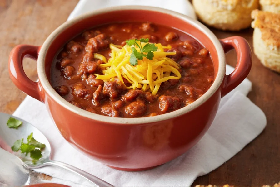 2 Alarm Chili Recipe: Perfect Moderately Spicy Homemade Chili
