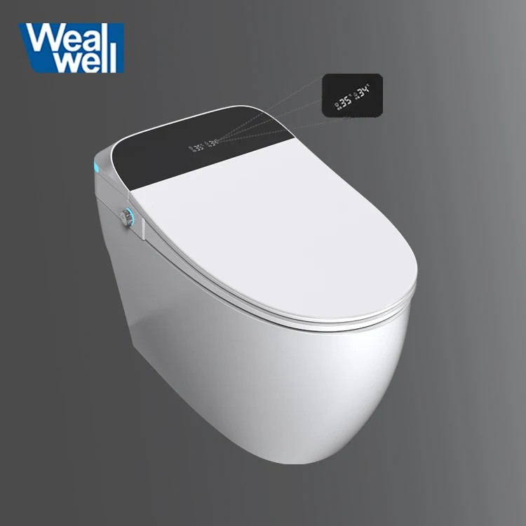 

Wholesale Bathroom 110v intelligent toilet automatic flushing toilet OEM support smart toilet bidet