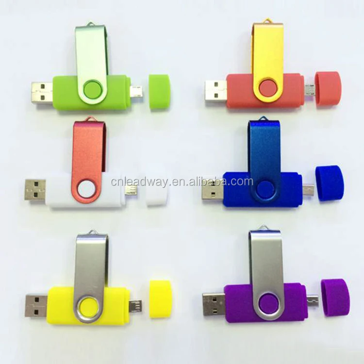 Classic Swivel USB Flash Drive Promotional Gift Micro USB Stick 4gb 8gb 16gb Pen Drive - ANKUX.COM