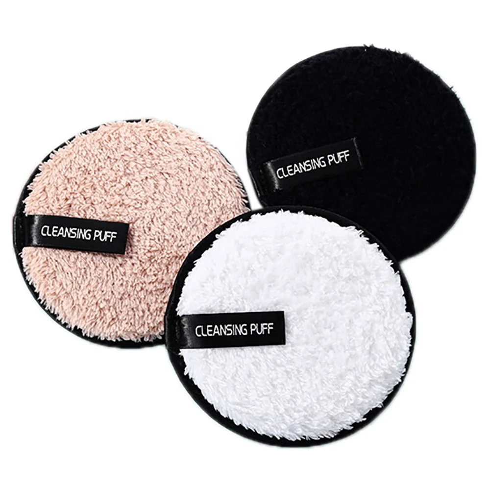 

HCS Makeup Remover Healthy Cleansing Makeup Skin Cloth Pads Face Lazy Cleansing Powder Puff
