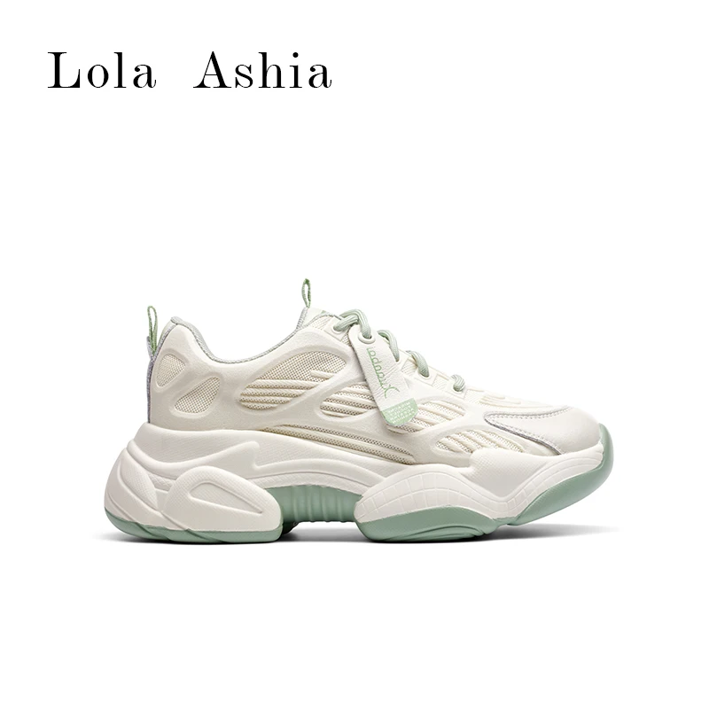

Early spring new Korean canvas style color matching fashion mesh flat women sneakers white shoes