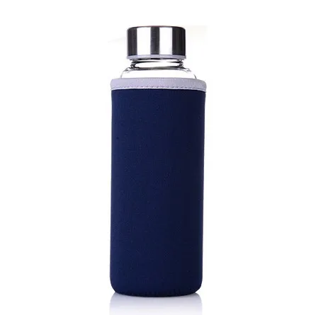 550毫升运动硼硅玻璃饮用水瓶