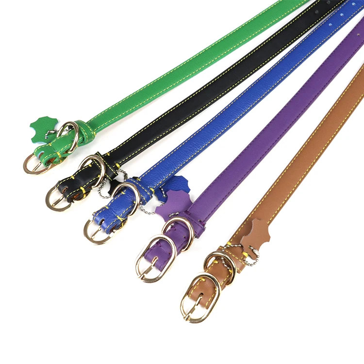 

Wholesale Selling Best New Design Leather Dog Collar Luxury Pet Collars For Dogs With Reasonable Price