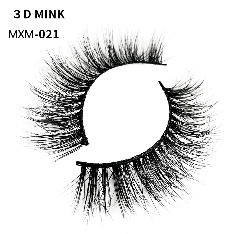 

Eye Make Up Bulk 3D Mink Fur False Oem Custom 100% Mink Wholesale Eyelashes Package Box Round Eyelash Packaging Make-Up, Black