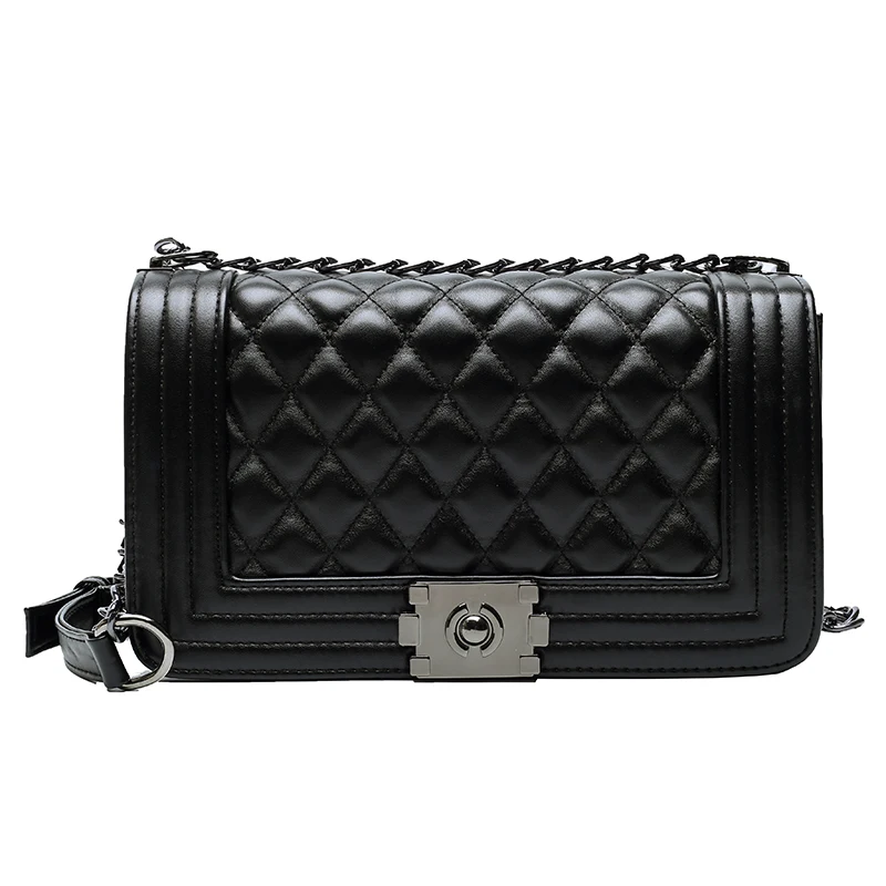 

Luxury design ladies women pu leather purses shoulder bag ladies handbags, Black/blue/red/white/dark blue/yellow /purple