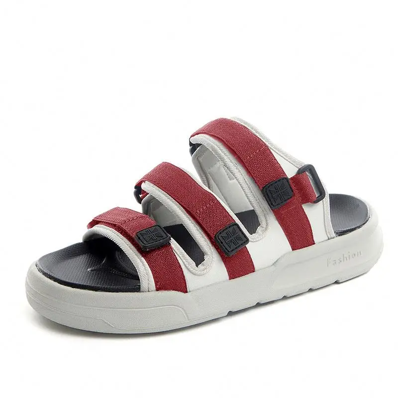 

Wholesale chinese cheap custom fashion colorful women and men flat sandals
