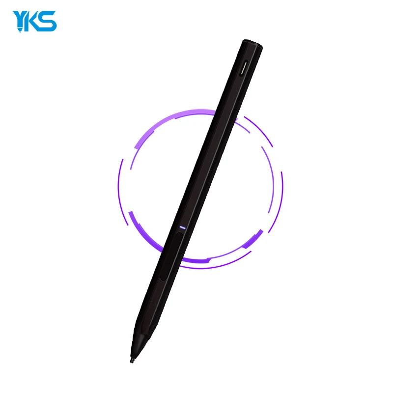 

Tablet Pen For Microsoft Surface Pro8/7/6/5/4/3 Go Pro X Stylus Book Laptop4096Pressure Sensitivity Replaceable tip technology, Black