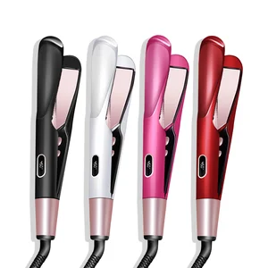 Hair Straightening Irons Straightener Fast Hair Straightener Curler 2 in 1 Hair Flat and Curling Iron 2