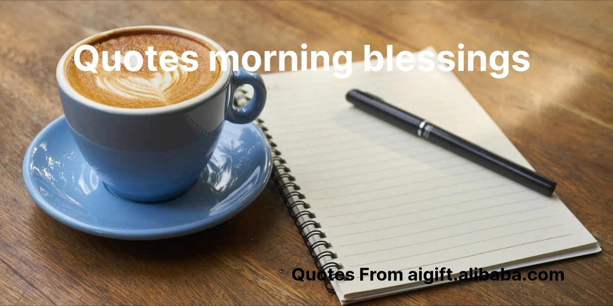quotes morning blessings
