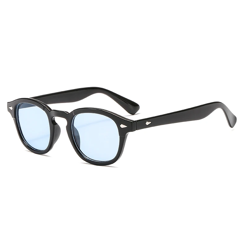

2019 Fashion Johnny Depp Sunglasses Vintage Men Round Tint Brand Design occhiali da sole