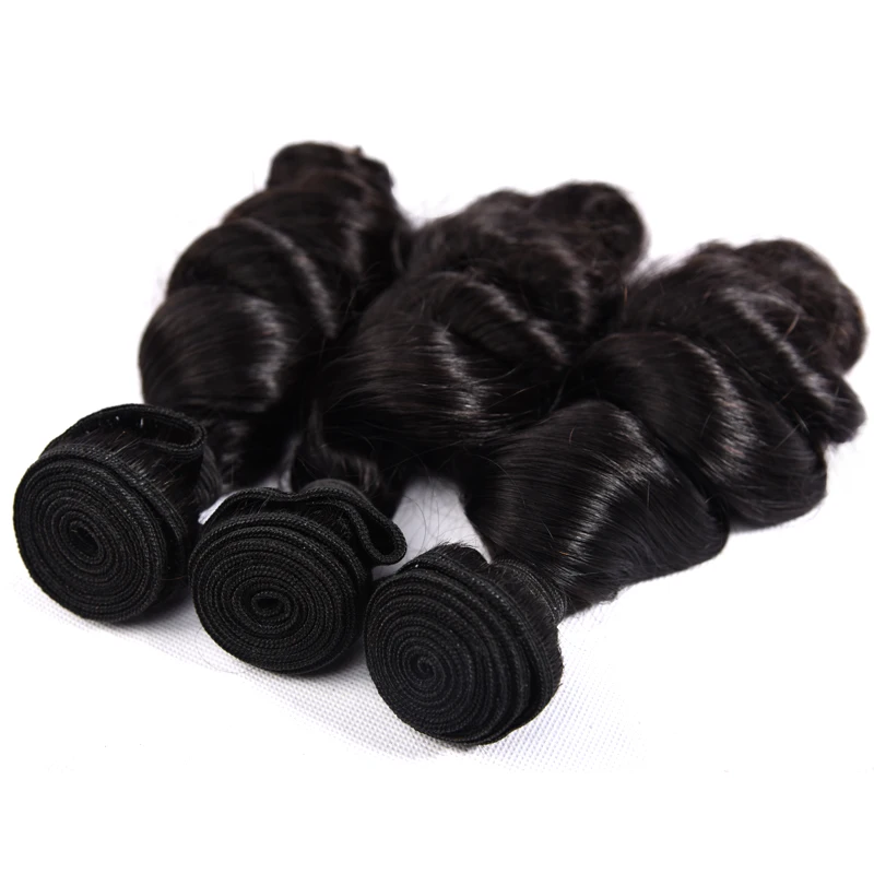 

Wholesale 12-30 Inch Peruvian Human Cuticle Aligned Virgin Loose Wave Hair Bundles