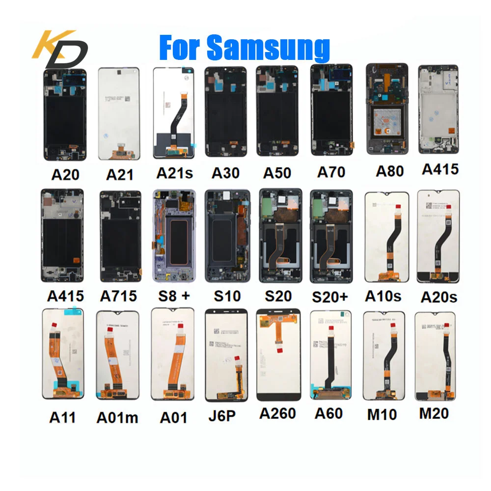 

Wholesale Mobile Phone Lcds For Samsung Galaxy A10 A20 A30 A40 A50 A60 A70 A80 Lcd Touch Screen Display