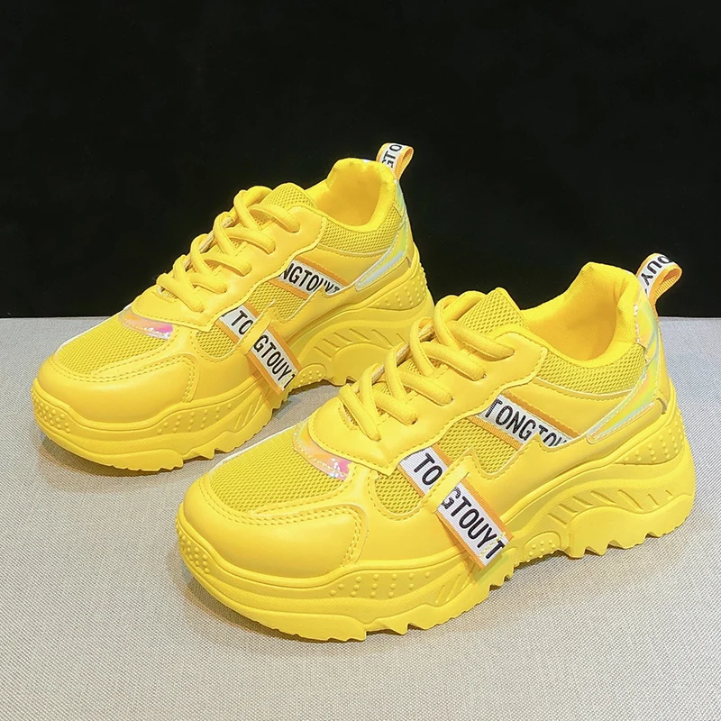 

Women's Fashion Sneakers Wholesale Popular Lace Up Shoes 2020 New