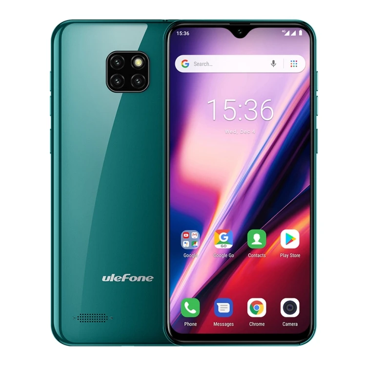 

New Arrival celular Ulefone Note 7T Smartphone 2GB+16GB Triple Back Cameras Face ID 6.1 inch Android Mobile Phones telefon
