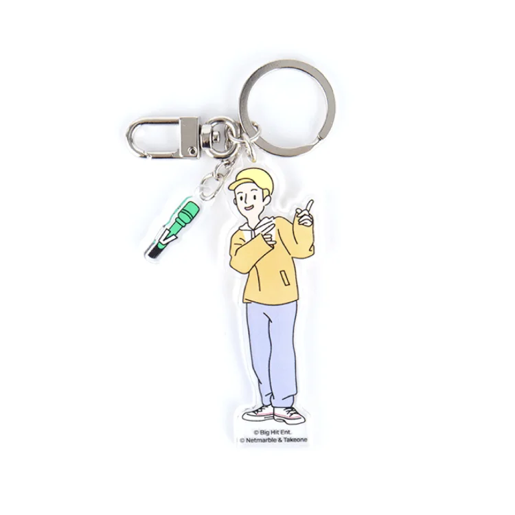 

Best sale make your own design custom idol charm acrylic keychain